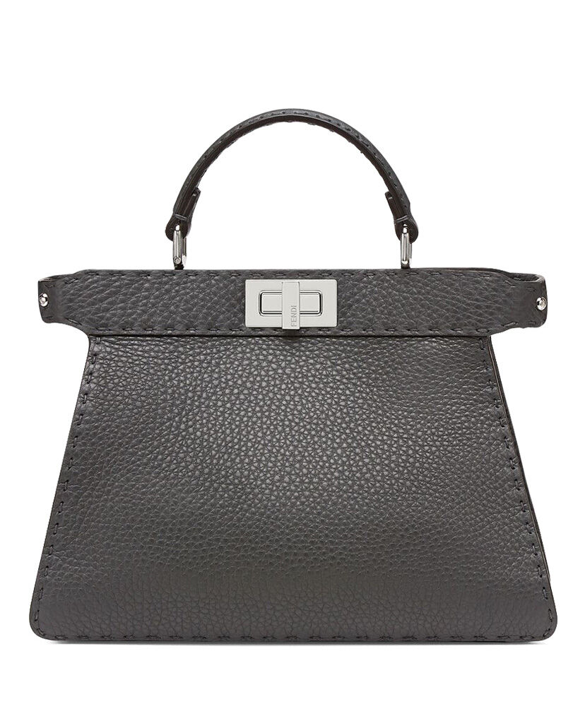 Fendi Peekaboo Iseeu Small Handbag 8BN327 Dark Grey